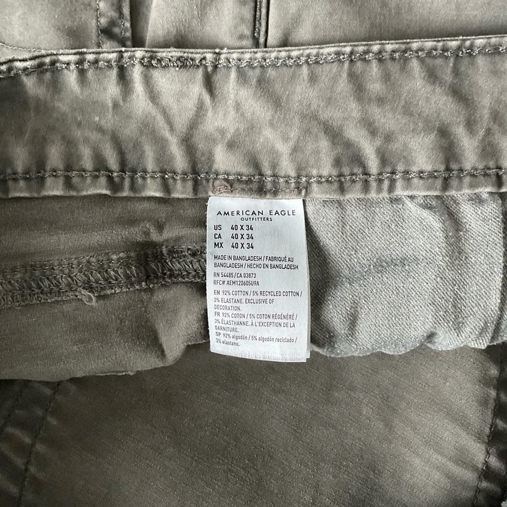 American Eagle Outfitters Gray Straight Leg Jeans